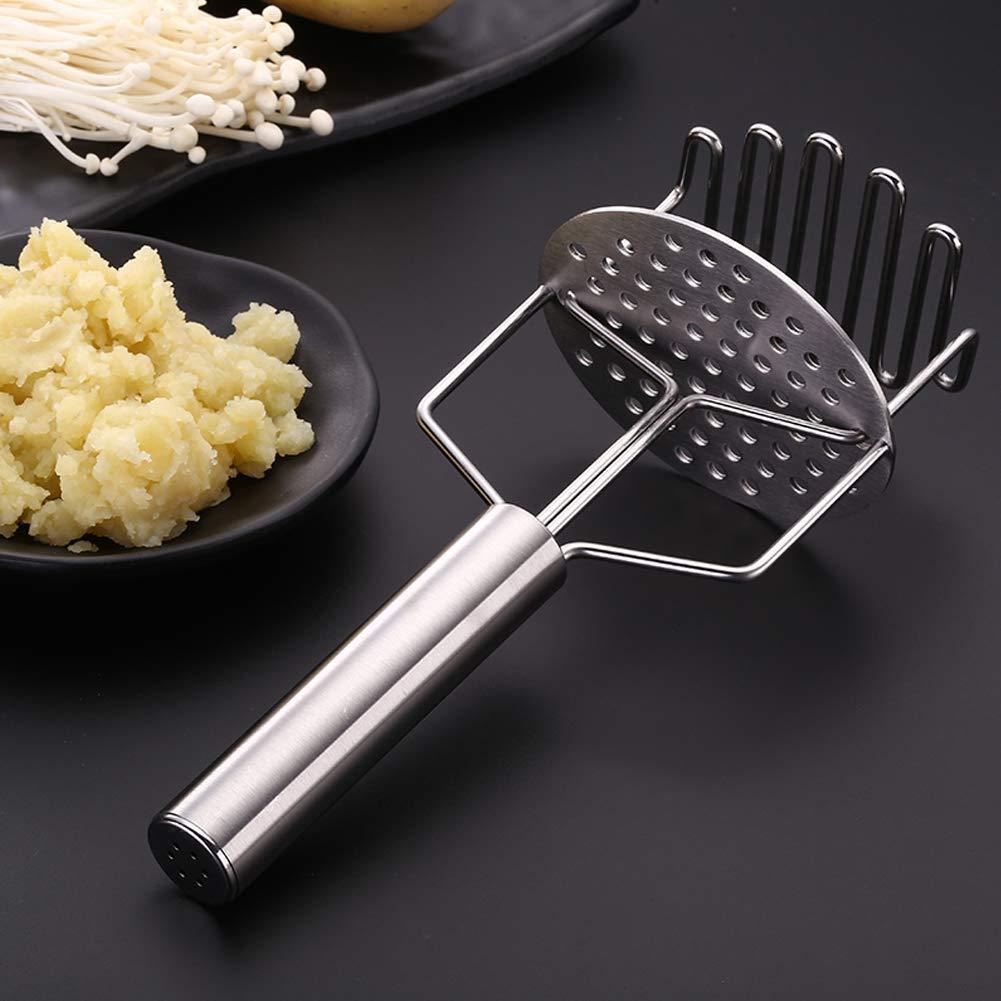 0750_Stainless Steel Hand Masher (Mash for Dal/Vegetable/Potato/Baby Food/pav bhaji DeoDap 0750_Stainless Steel Hand Masher (Mash for Dal/Vegetable/Potato/Baby Food/pav bhaji DeoDap